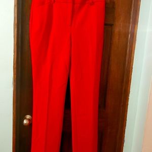 Chicos size 12T red slimming straight leg